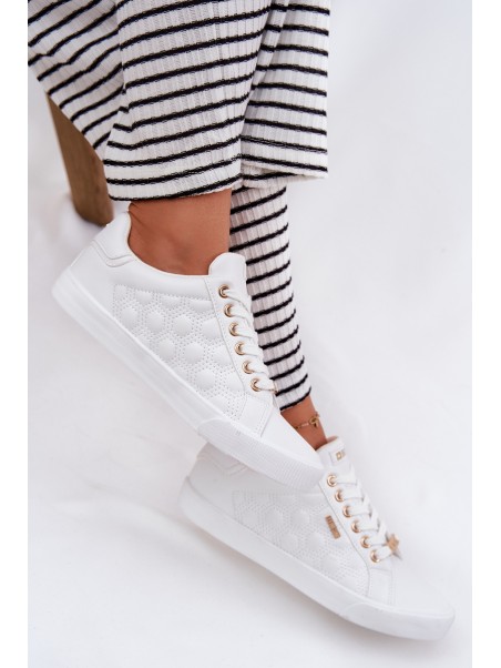 Women's Sneakers From Eco Leather Big Star RR274322 White