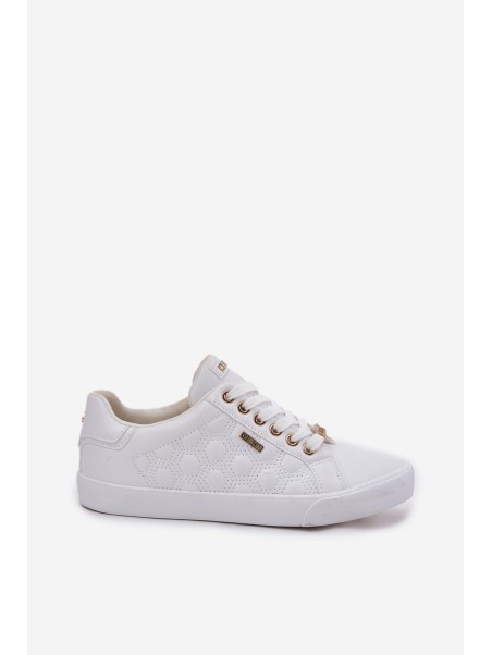 Women's Sneakers From Eco Leather Big Star RR274322 White