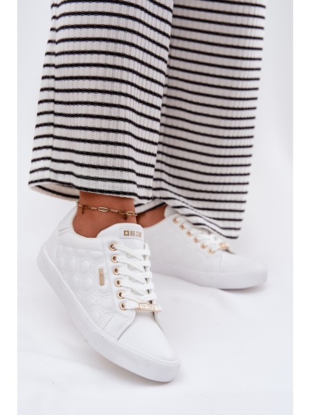 Women's Sneakers From Eco Leather Big Star RR274322 White