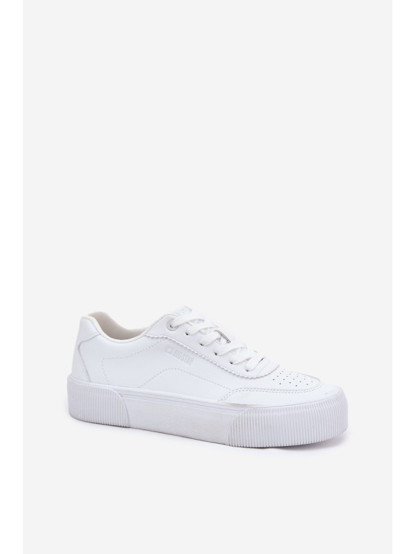 Low sneakers made of eco leather Big Star RR274303 White