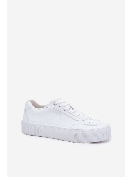 Low sneakers made of eco leather Big Star RR274303 White