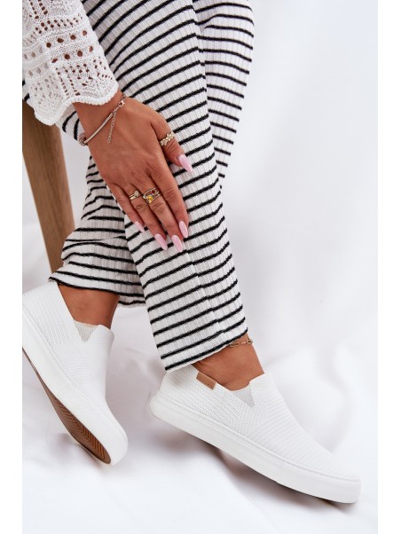 Women's Slip-On Sneakers Big Star RR274717 White
