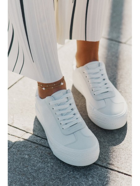 Women's Platform Sneakers Big Star RR274337 White