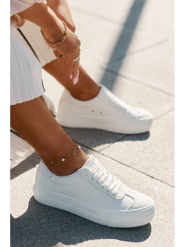 Women's Platform Sneakers Big Star RR274337 White