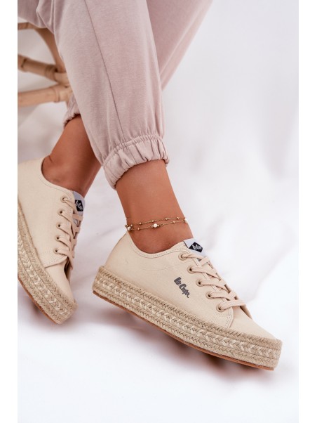 Moteriški sportbačiai su pynėmis Lee Cooper LCW-25-44-3215 Beige