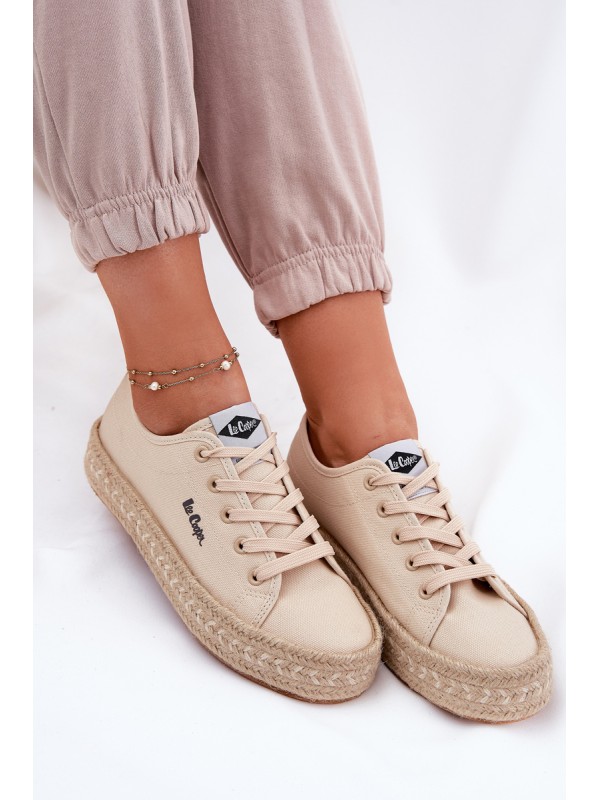 Moteriški sportbačiai su pynėmis Lee Cooper LCW-25-44-3215 Beige
