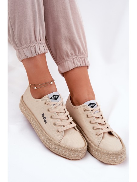 Moteriški sportbačiai su pynėmis Lee Cooper LCW-25-44-3215 Beige