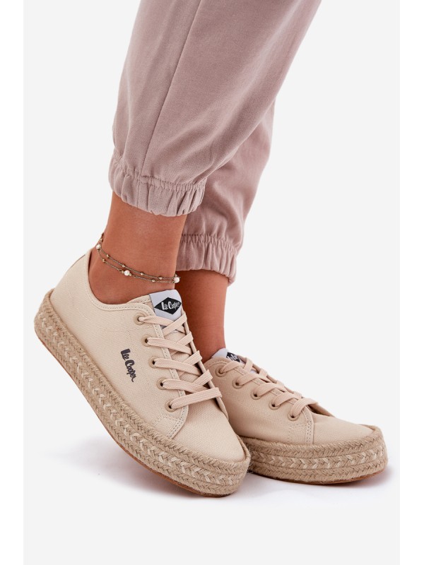 Moteriški sportbačiai su pynėmis Lee Cooper LCW-25-44-3215 Beige
