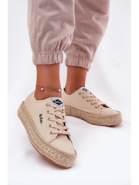 Moteriški sportbačiai su pynėmis Lee Cooper LCW-25-44-3215 Beige