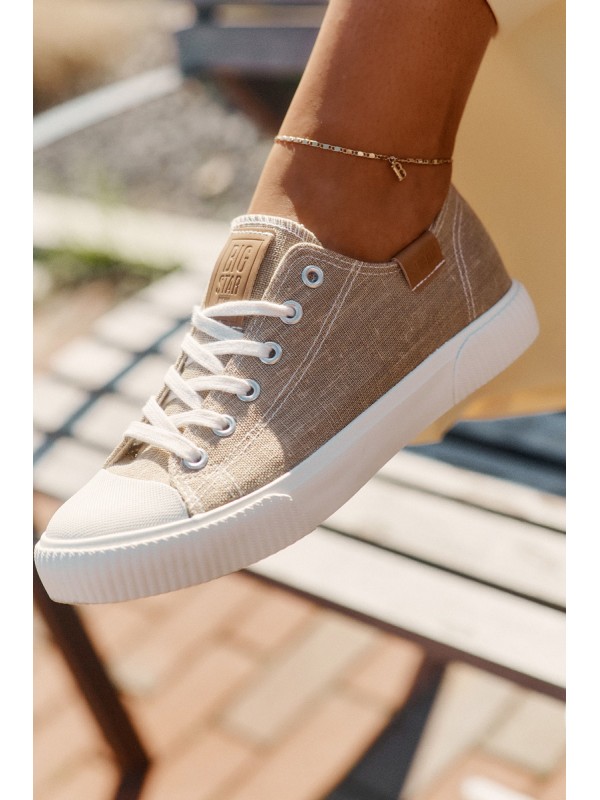 Women'S Fabric Sneakers Big Star RR274795 Beige
