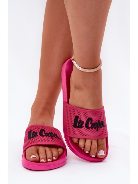 Moteriškos šlepetės Lee Cooper LCW-25-07-3521L fuksijos spalvos
