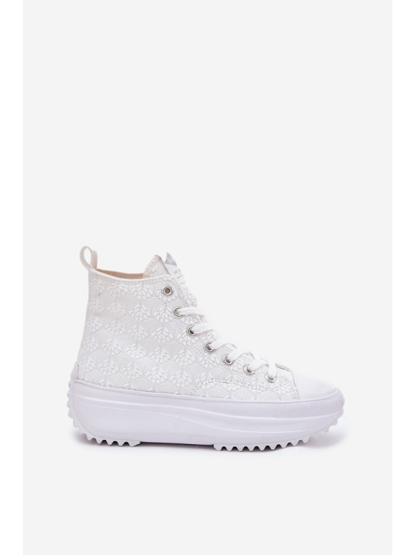 High Women's Sneakers Lee Cooper LCW-25-31-3461L White