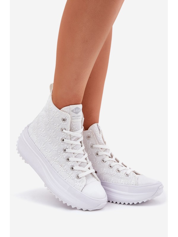 High Women's Sneakers Lee Cooper LCW-25-31-3461L White