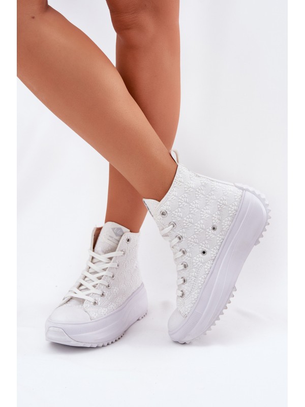 High Women's Sneakers Lee Cooper LCW-25-31-3461L White