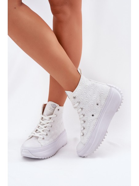 High Women's Sneakers Lee Cooper LCW-25-31-3461L White