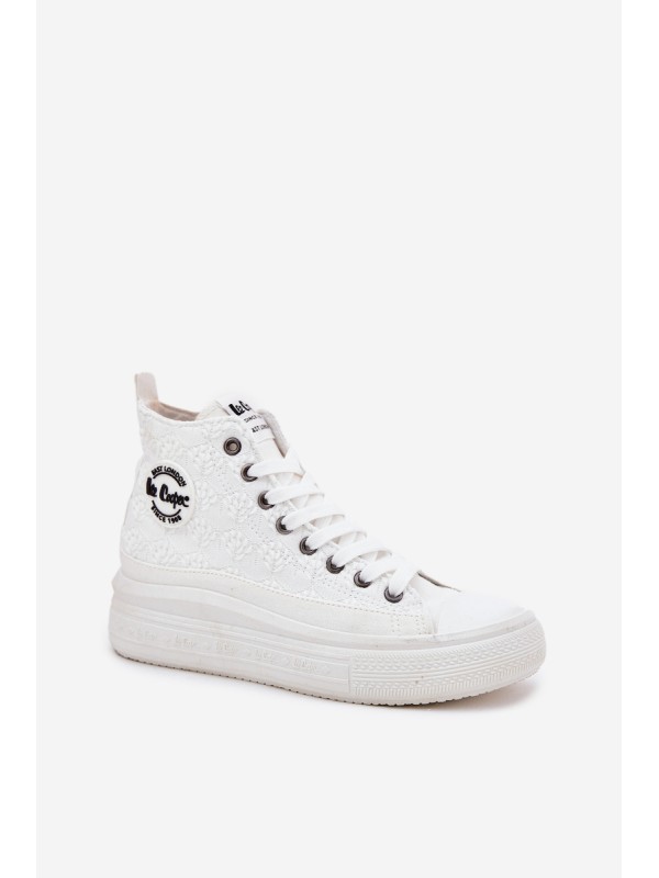 Women's Platform Sneakers Lee Cooper LCW-25-44-3209L White