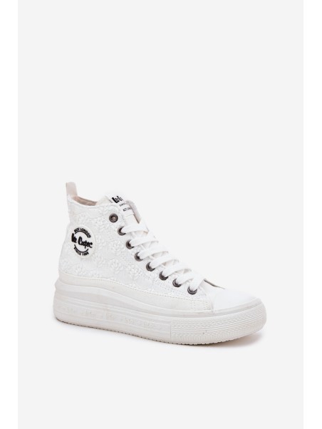 Women's Platform Sneakers Lee Cooper LCW-25-44-3209L White