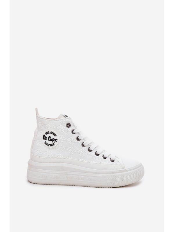 Women's Platform Sneakers Lee Cooper LCW-25-44-3209L White
