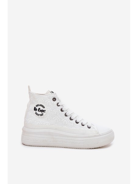 Women's Platform Sneakers Lee Cooper LCW-25-44-3209L White