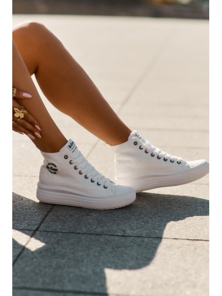 Women's Platform Sneakers Lee Cooper LCW-25-44-3209L White