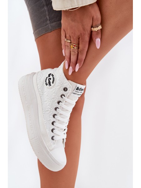 Women's Platform Sneakers Lee Cooper LCW-25-44-3209L White