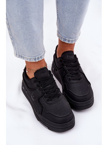 Low Women's Sneakers Big Star RR274A311 HI-POLY SYSTEM Black