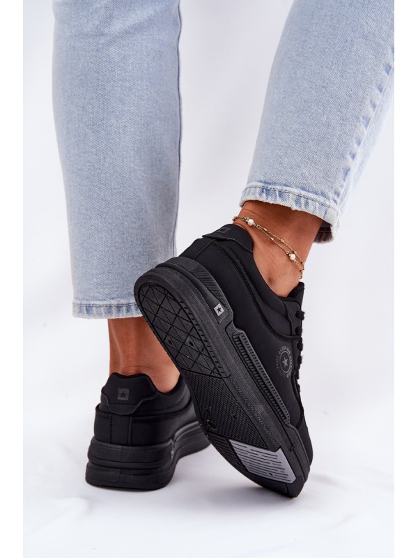 Low Women's Sneakers Big Star RR274A311 HI-POLY SYSTEM Black