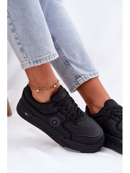 Low Women's Sneakers Big Star RR274A311 HI-POLY SYSTEM Black