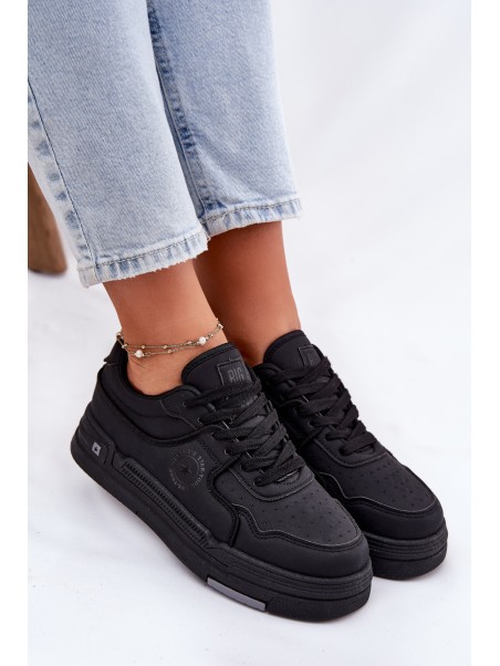 Low Women's Sneakers Big Star RR274A311 HI-POLY SYSTEM Black