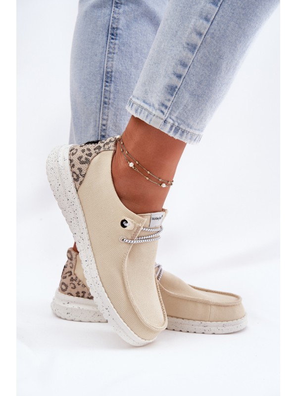 Lightweight Women s Shoes McKeylor 96116 Beige
