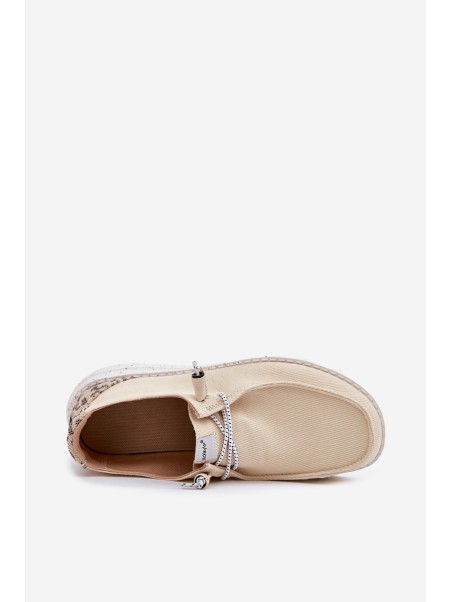 Lightweight Women s Shoes McKeylor 96116 Beige
