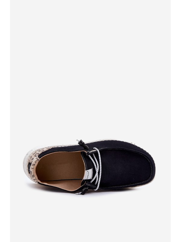 Lightweight Fabric Women's Shoes McKeylor 96116 Black