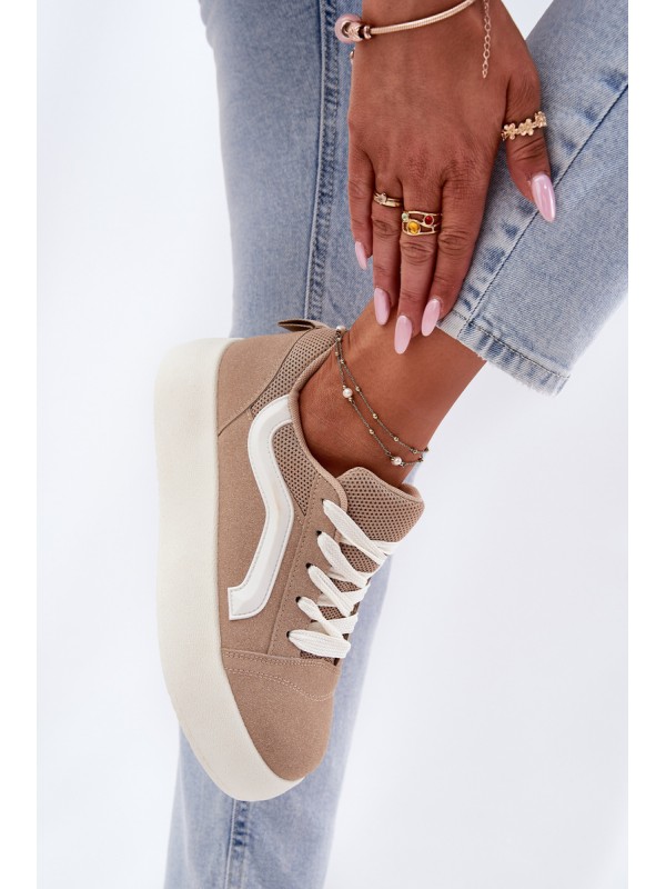 Women's Platform Sneakers Khaki Tellnira 2