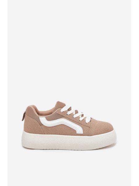 Women's Platform Sneakers Khaki Tellnira