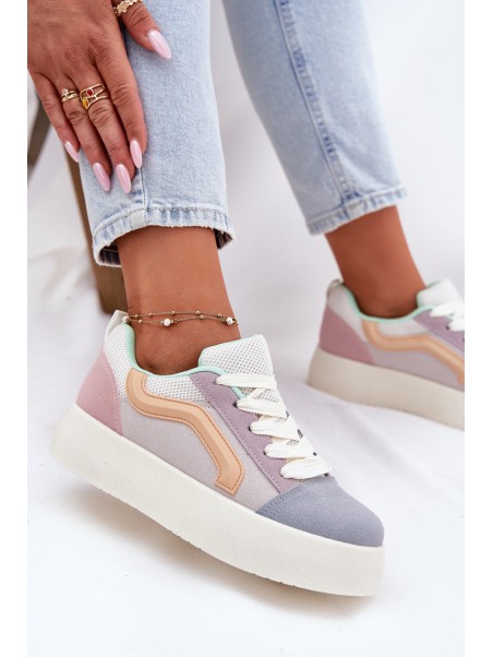 Womens Platform Sneakers Multicolor Tellnira