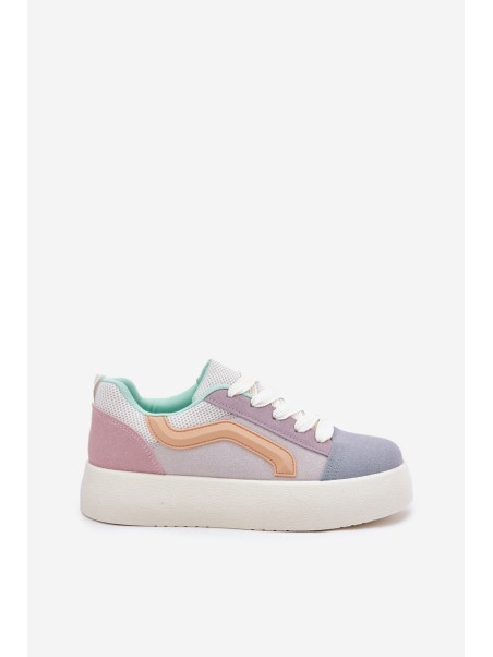 Womens Platform Sneakers Multicolor Tellnira