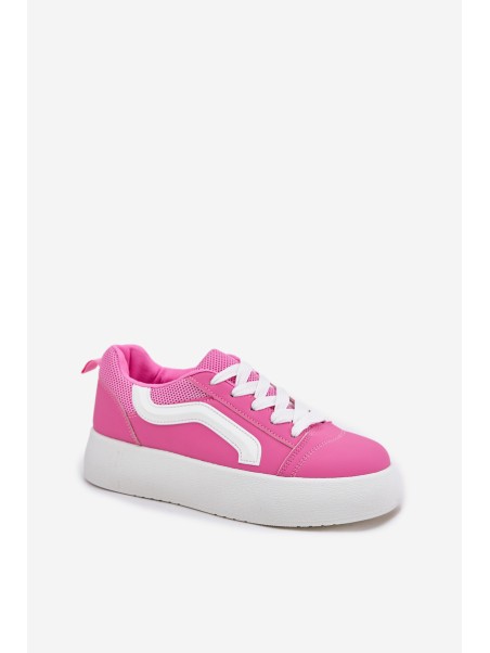 Womens Platform Sneakers Fuchsia Tellnira