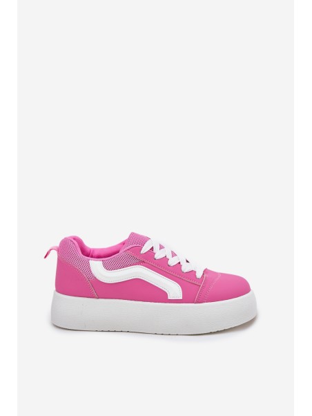 Womens Platform Sneakers Fuchsia Tellnira