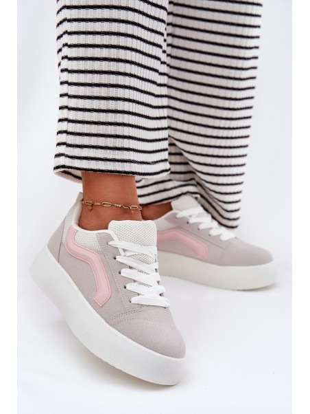 Women's Platform Sneakers Grey Tellnira