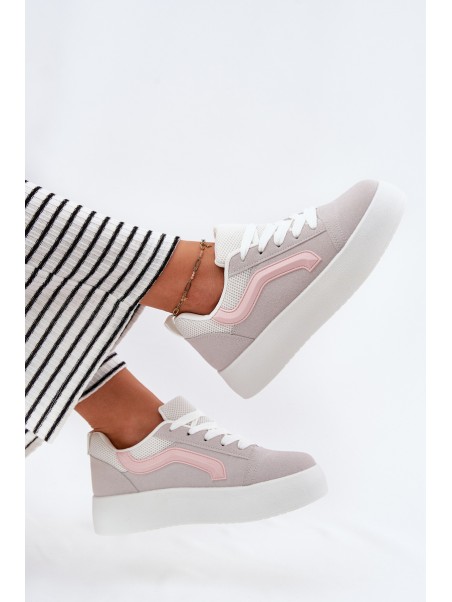 Women's Platform Sneakers Grey Tellnira