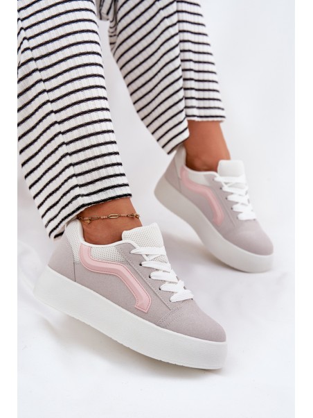 Women's Platform Sneakers Grey Tellnira