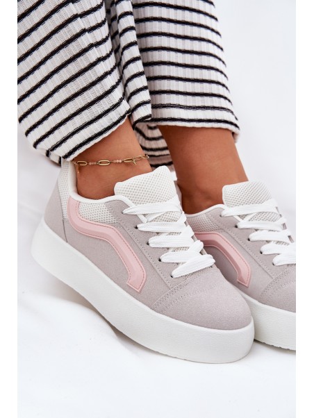 Women's Platform Sneakers Grey Tellnira
