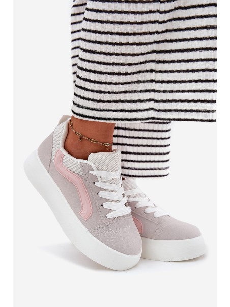 Women's Platform Sneakers Grey Tellnira