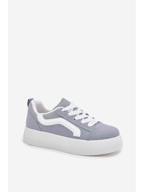 Women's Platform Sneakers Blue Tellnira