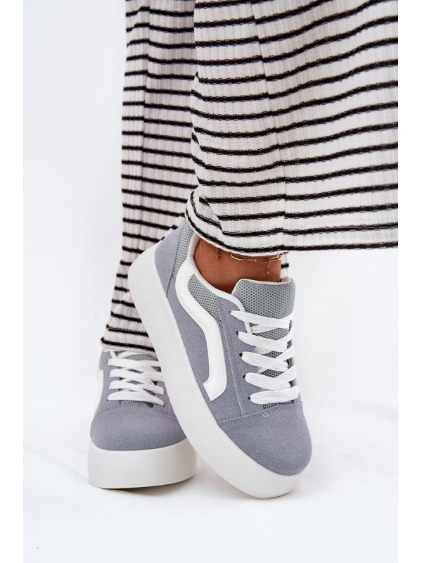 Women's Platform Sneakers Blue Tellnira