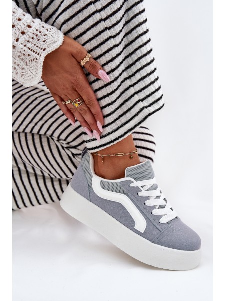 Women's Platform Sneakers Blue Tellnira