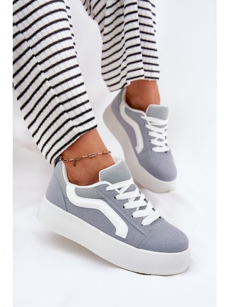 Women's Platform Sneakers Blue Tellnira