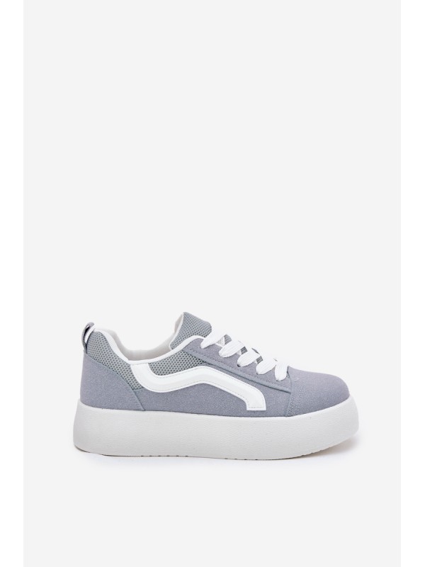 Women's Platform Sneakers Blue Tellnira
