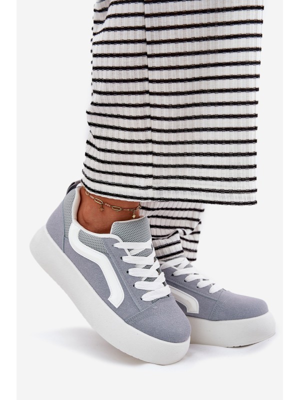 Women's Platform Sneakers Blue Tellnira