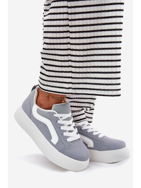 Women's Platform Sneakers Blue Tellnira